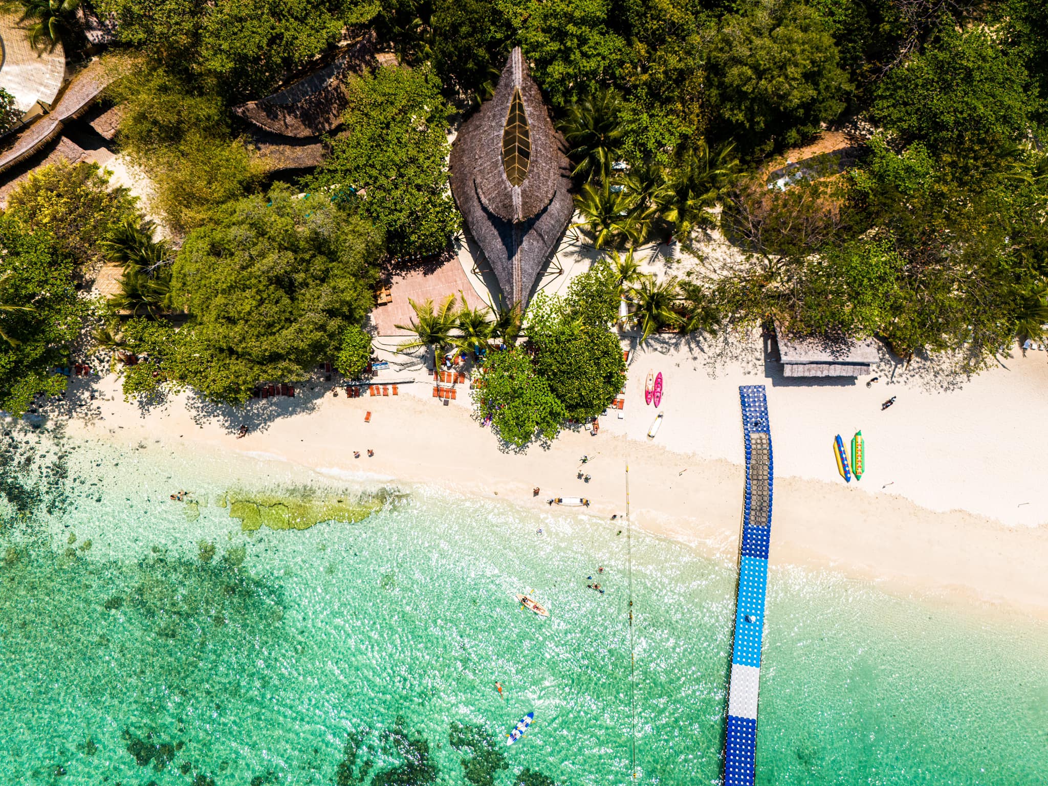 Banana Beach (Coral Island) by Speed boat