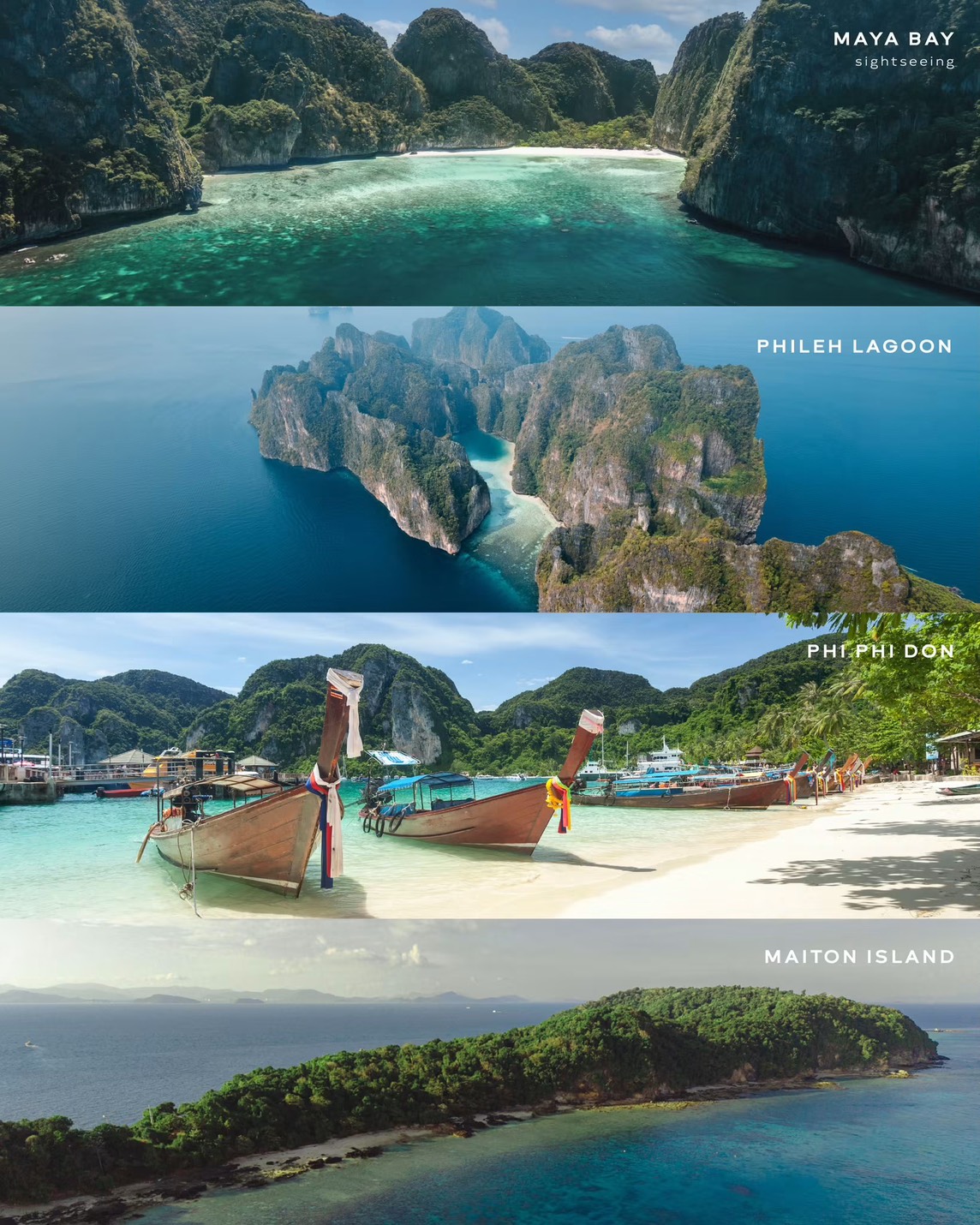 Phi Phi & Maiton island by NOAH Luxury yacht