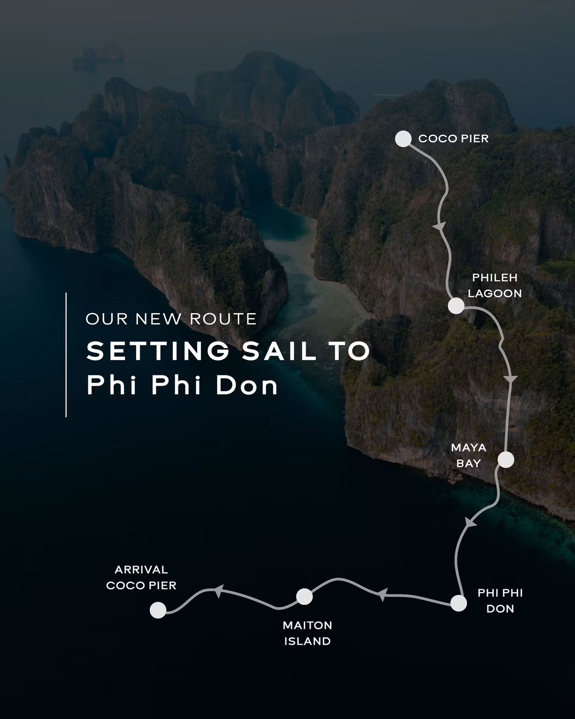 Phi Phi & Maiton island by NOAH Luxury yacht