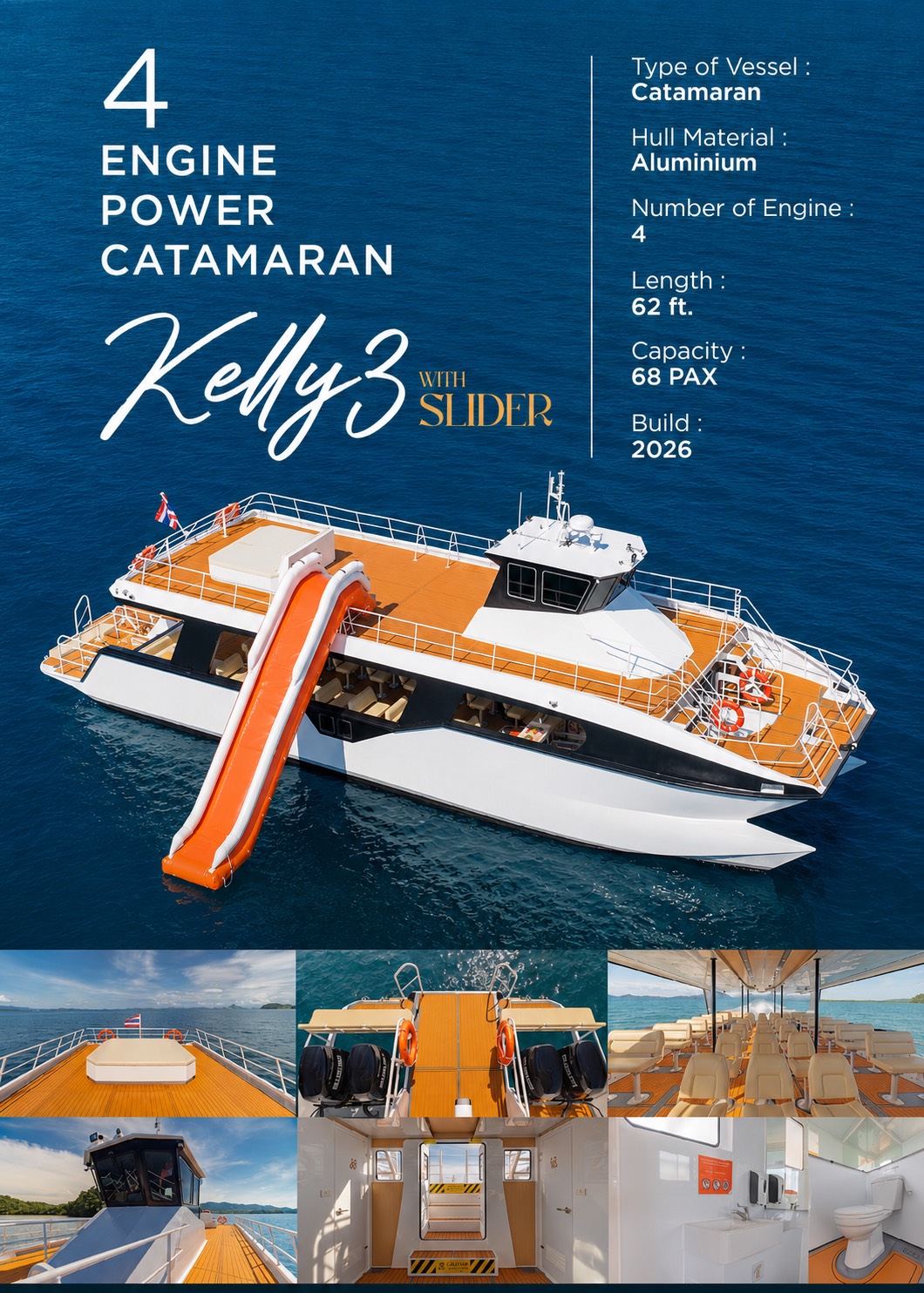 Phi Phi + Maya bay + Khai Island by Speed Catamaran PREMIUM SERVICE