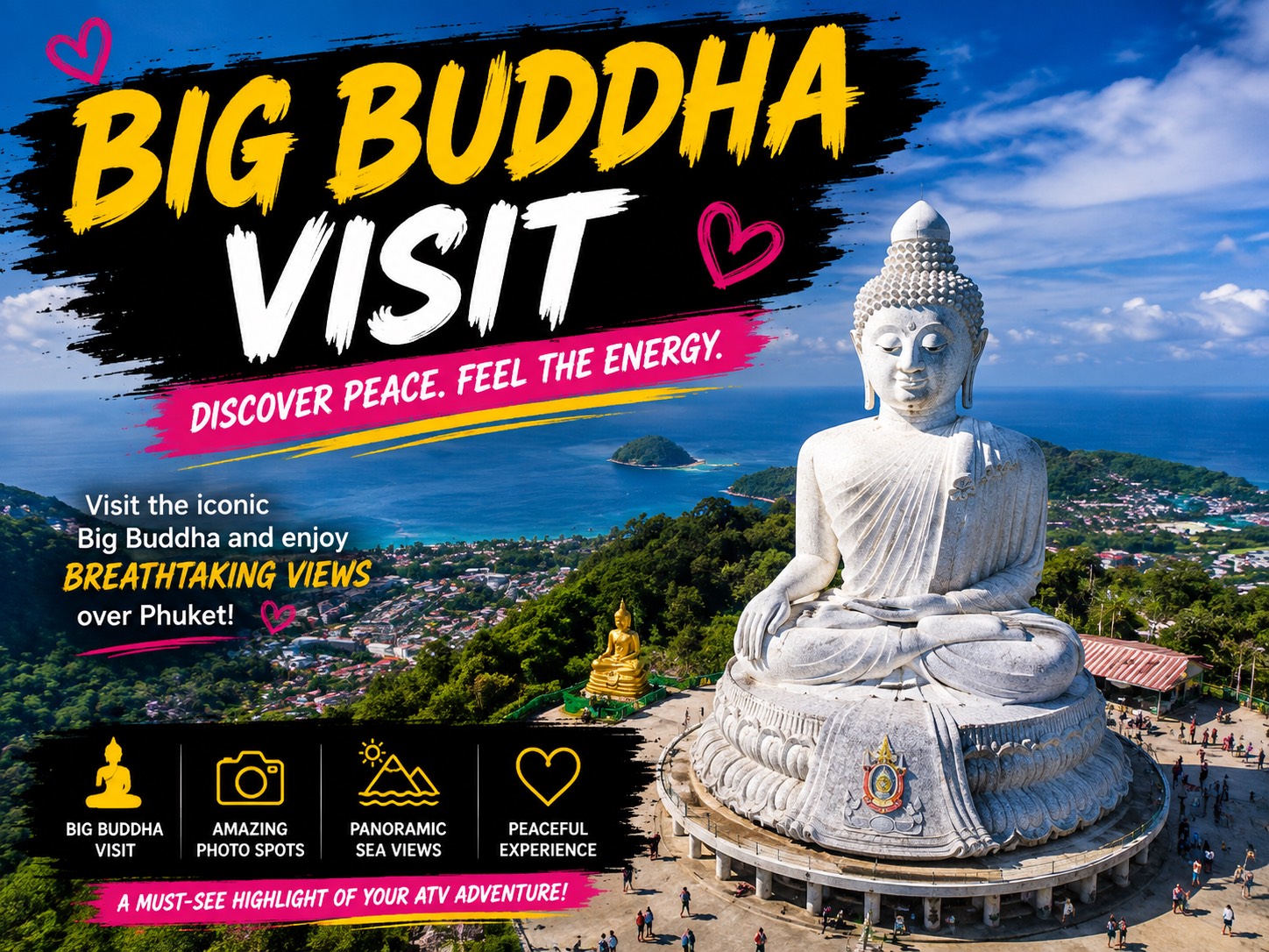 ATV Rides + Big Buddha