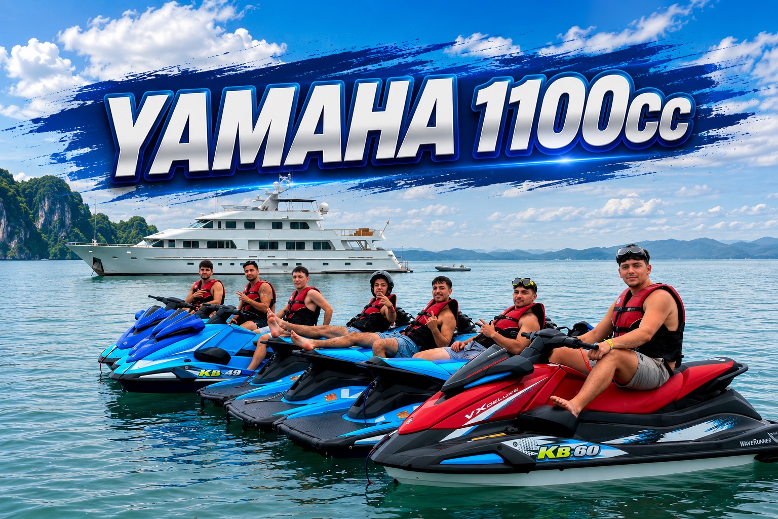 JET SKI TOUR 4 HOURS 6 ISLANDS 