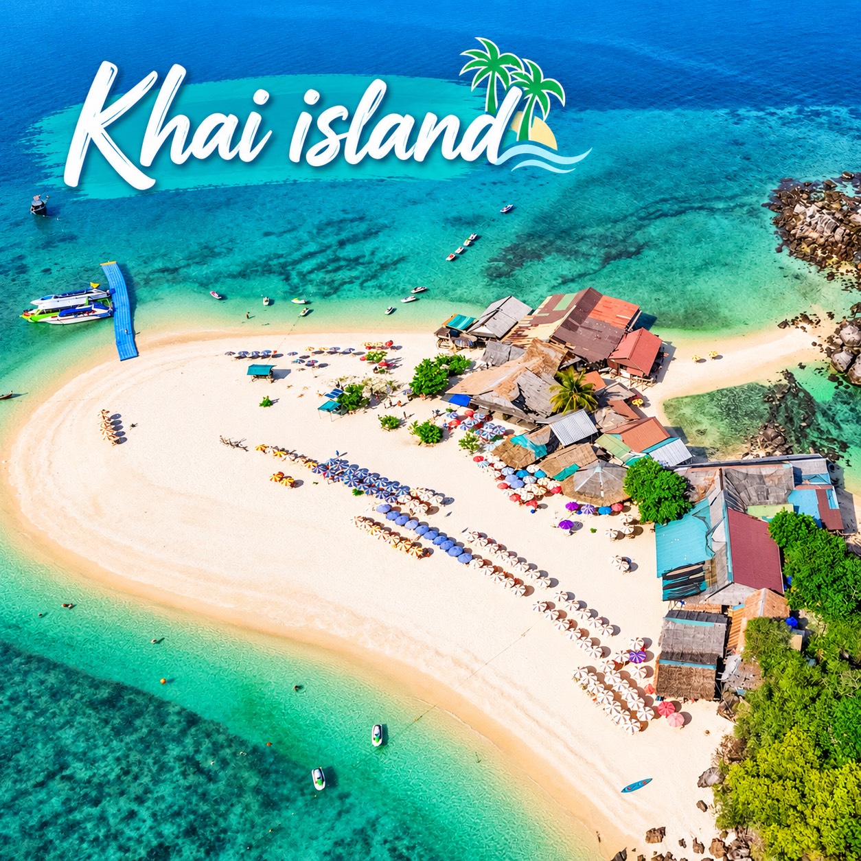 Phi Phi + Maya Bay + Khai Islands by Speedboat STANDARD TOUR