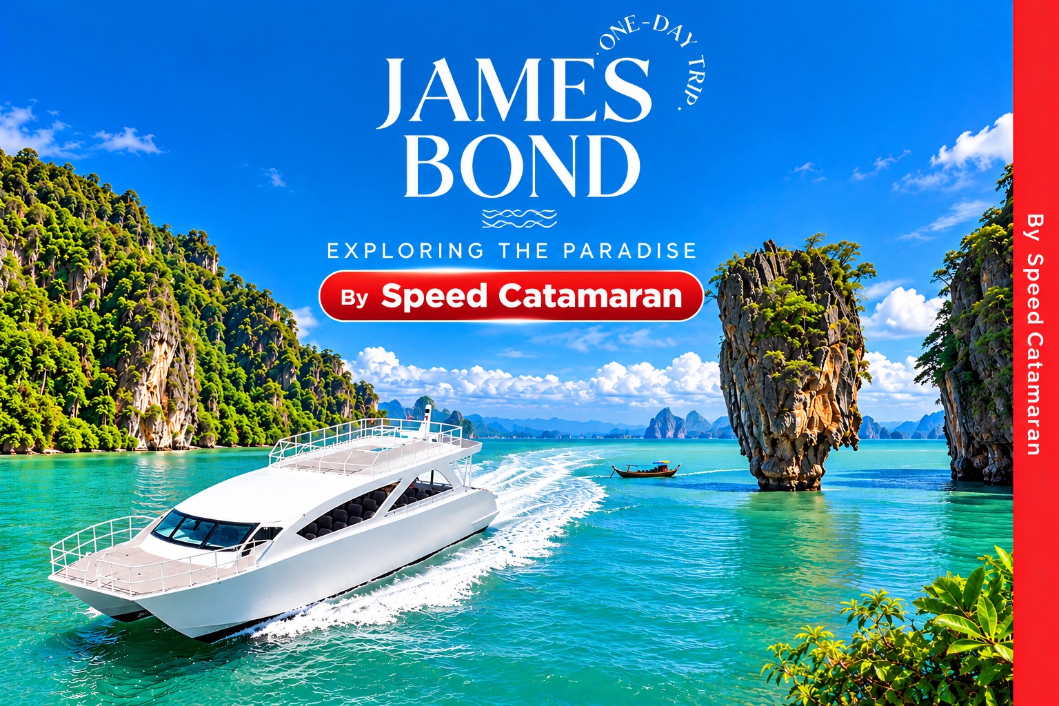 Jamesbond island by Speed Catamaran PREMIUM SERVICE